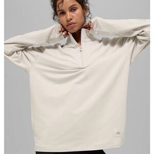 Alo Double Take Long Sleeve 1/4 Zip